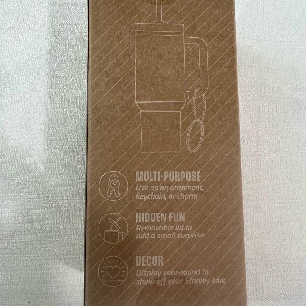 Stanley Red Mini Tumbler Keychain - Picture 2 of 2